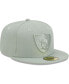 Фото #2 товара Men's Green Las Vegas Raiders Color Pack 59FIFTY Fitted Hat