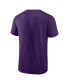 Фото #4 товара Men's Chris Paul Purple Phoenix Suns Name and Number T-shirt
