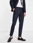 Фото #1 товара River Island skinny twill suit trousers in navy