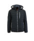 Spire By Galaxy Men's Puffer Bubble Jacket with Contrast Trim