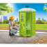 PLAYMOBIL Portable Cleaning Construction Game