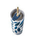 Фото #2 товара Blue Bay Stainless Steel Tumbler with Straw