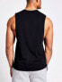 River Island vest in black