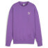 Фото #1 товара Puma Better Classics Relaxed Logo Crew Neck Sweatshirt Womens Purple 62423150