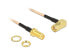 Delock 0.16m - 2xRP-SMA - 0.16 m - RG-316 - RP-SMA - RP-SMA - Black - Gold - Transparent Black,Gold,Transparent - фото #1