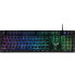 Gaming-Tastatur RGB-Membran THE G-LAB KEYZ-CAESIUM/FR FR-Layout 12 Tastenkombinationen 19 Anti-Ghosting-Tasten