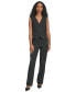 ფოტო #4 პროდუქტის Women's Windowpane-Print Straight-Leg Pants