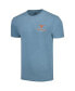 Фото #3 товара Men's Light Blue Texas Longhorns State Scenery T-shirt
