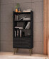 Фото #20 товара Bogart 62.6" Medium Density Fiberboard 5-Shelf Bookcase