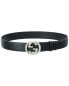 Фото #1 товара Gucci Unisex Signature Leather Belt Men's