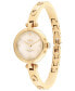 ფოტო #3 პროდუქტის Women's Cary Gold-tone Bangle Bracelet Watch 26mm