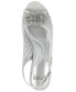 ფოტო #4 პროდუქტის Women's Breena Embellished Peep Toe Slingback Pumps