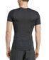 Фото #2 товара Men's Fitted Crewneck Tech-Fit Compression T-Shirt