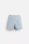 SOFT TEXTURED BERMUDA SHORTS