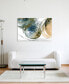 'Hibernation II' Frameless Free Floating Tempered Art Glass Wall Art - 48" x 32''