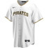 ფოტო #1 პროდუქტის NIKE Pittsburgh Pirates Official Replica Home short sleeve T-shirt