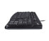 Фото #4 товара Logitech Keyboard K120 for Business - Full-size (100%) - Wired - USB - QWERTY - Black