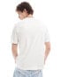 Фото #3 товара Calvin Klein Jeans badge t-shirt in off white