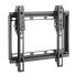 Фото #4 товара Кронштейн для ТВ LogiLink BP0035 - черный из нержавеющей стали, 58,4 см (23") - 106,7 см (42"), 50 x 50 мм - 200 x 200 мм, -8 - 0°
