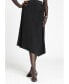 ფოტო #1 პროდუქტის Plus Size Oblong Hem Skirt