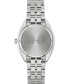 ფოტო #5 პროდუქტის Men's Classic Jet Star Stainless Steel Bracelet Watch 40mm Gift Set