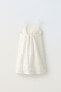 Strappy linen dress