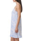 ფოტო #4 პროდუქტის Women's Printed Ruffled-Hem Chemise