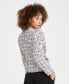 ფოტო #2 პროდუქტის Women's Tweed Fringe Jacket, Created for Macy's