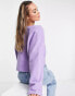 ASOS DESIGN super soft cardigan in purple marl