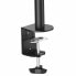 StarTech.com Desk Mount Monitor Arm for up to 34" (8 kg) VESA Compatible Displays - Articulating Pole Mount Single Monitor Arm - Ergonomic Height Adjustable Monitor Mount - Desk Clamp/Grommet - Clamp - 8 kg - 33 cm (13") - 68.6 cm (27") - 100 x 100 mm - Black