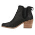 Фото #6 товара TOMS Everly Chelsea Booties Womens Black Casual Boots 10016857