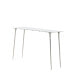 Фото #1 товара Aluminum Glam Console Table