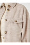 Фото #5 товара Куртка oversize с отложным воротником и карманами Koton