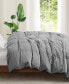 All Season 300 Thread Count Cotton Goose Down Fiber Comforter, Full/Queen