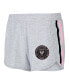 Фото #1 товара Women's Gray Inter Miami CF Cedar Tri-Blend Shorts