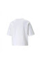Фото #2 товара Ess Cropped Logo Tee Kadın T-shirt 586866-02 White