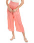 Фото #1 товара Bella Dahl Smocked Wide Leg Crop Women's L