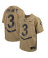 ფოტო #1 პროდუქტის Big Boys #3 Tan Army Black Knights 2023 Rivalry Collection Game Jersey