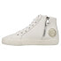 Фото #3 товара Vintage Havana Break Out Metallic High Top Womens White Sneakers Casual Shoes B