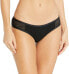 Фото #1 товара Red Carter Women's 236558 Sun Dance Bikini Bottom Black Swimwear Size L