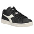 Фото #2 товара Diadora Game L Waxed Row Cut Lace Up Sneaker Mens Black Sneakers Casual Shoes 17