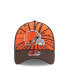 Фото #3 товара Men's Orange, Brown Cleveland Browns Shattered 39THIRTY Flex Hat