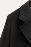 Zw collection masculine manteco wool coat