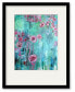 Фото #1 товара Hanging Rose I 16" x 20" Framed and Matted Art