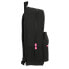 Школьный рюкзак Kappa Black and pink Чёрный (30 x 46 x 14 cm)