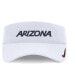 Men's and Women's White Arizona Wildcats 2024 Sideline Fit Ace Visor