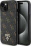 Фото #20 товара Guess Guess GUHCP15MPG4GPK iPhone 15 Plus / 14 Plus 6.7" czarny/black hardcase 4G Triangle Metal Logo