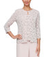 ფოტო #1 პროდუქტის Petite 2-Pc. Printed Jacket & Tank Top Twinset