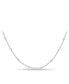 Small Beaded Singapore 20" Chain Necklace in 18k Gold-Plated Sterling Silver, Created for Macy's