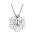 Фото #3 товара Кулон Bling Jewelry Winter Snowflake 925 Silver